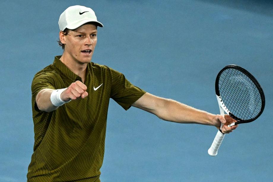 Yabo Sports-辛纳3-0谢尔顿晋级澳网男单四强 半决赛将战德约